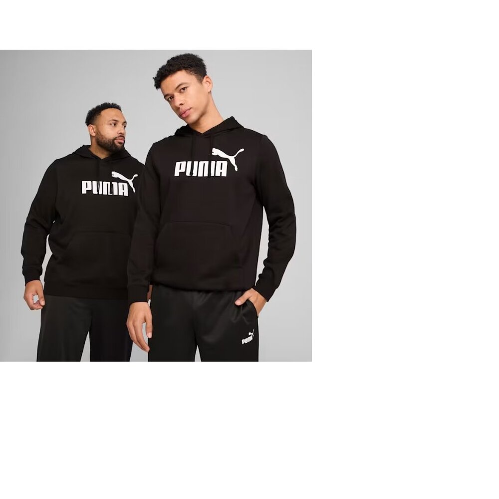PUMA Men’s Pullover Logo Hoodie Sweatshirt
